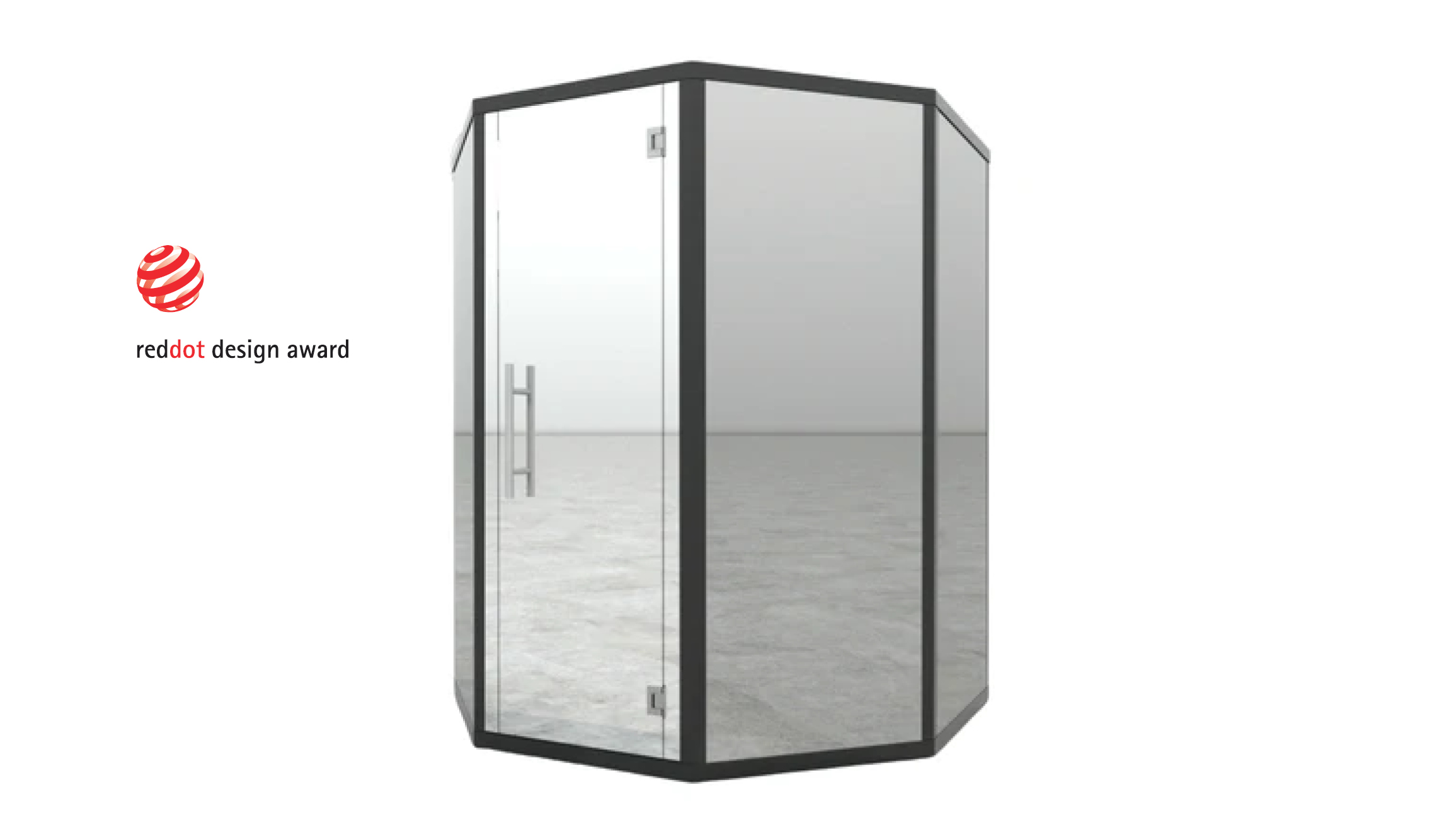 Haljas Single Luxury glass Sauna Reddot
