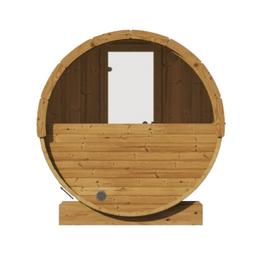 SaunaLife Model E6W Outdoor Sauna Barrel