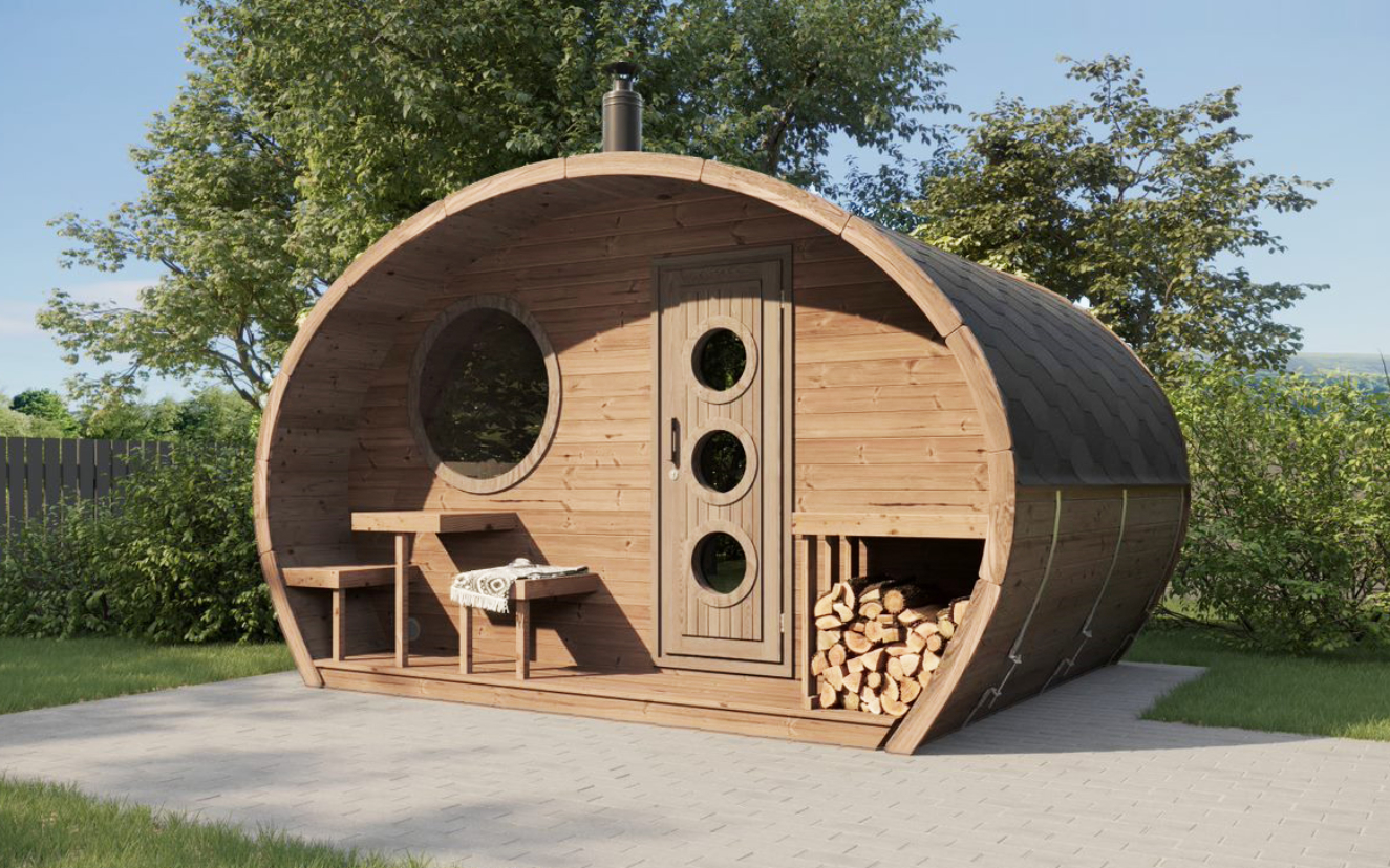 Model G11 Outdoor Home Sauna by SaunaLife