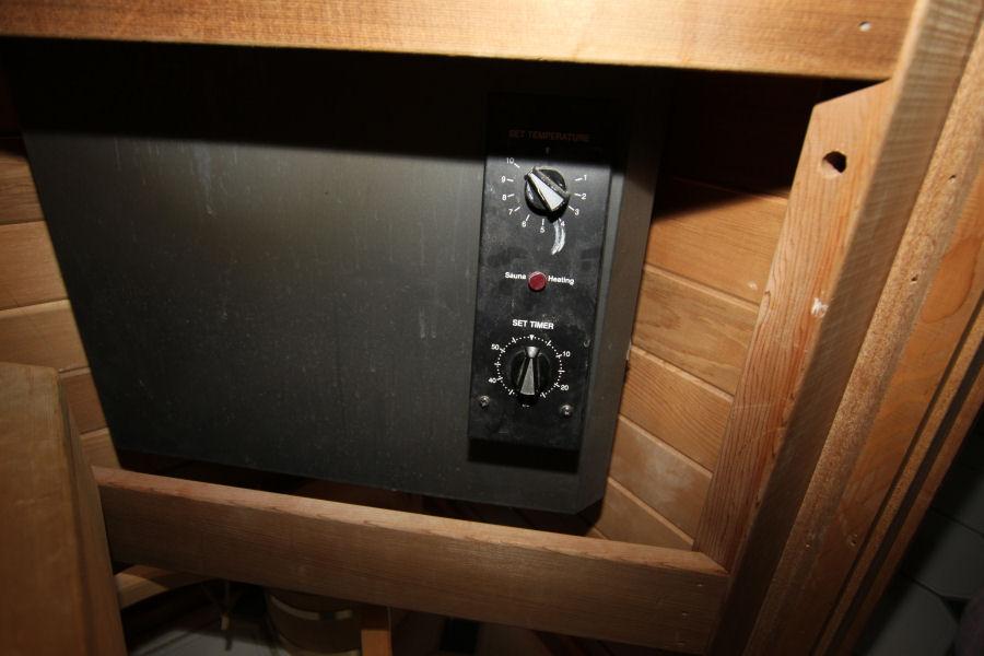 Amerec Corner Sauna Heater with Built in Controls