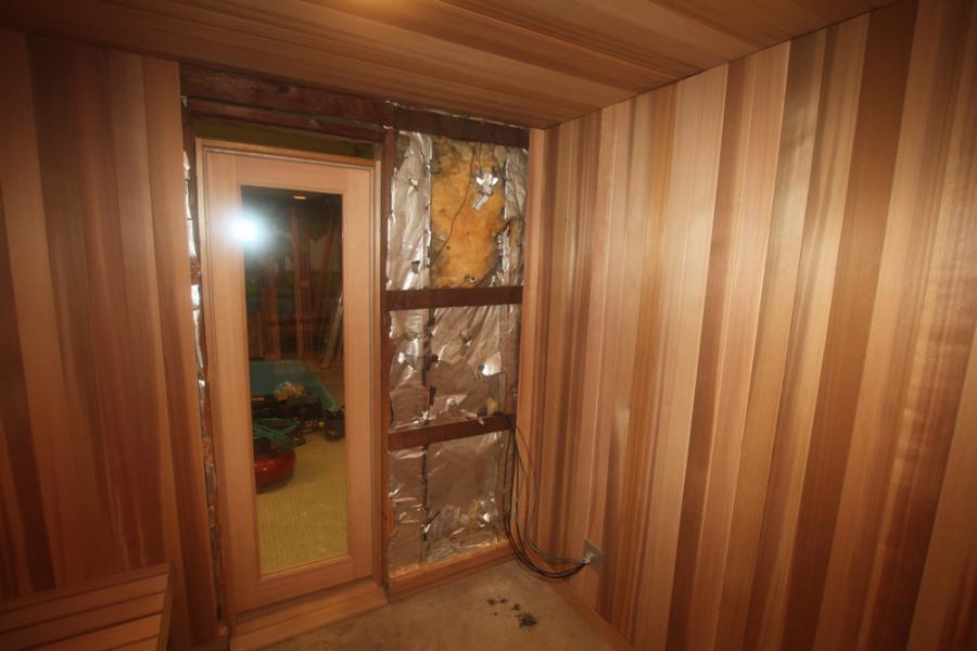 Commercial Sauna Refurb Almost Complete