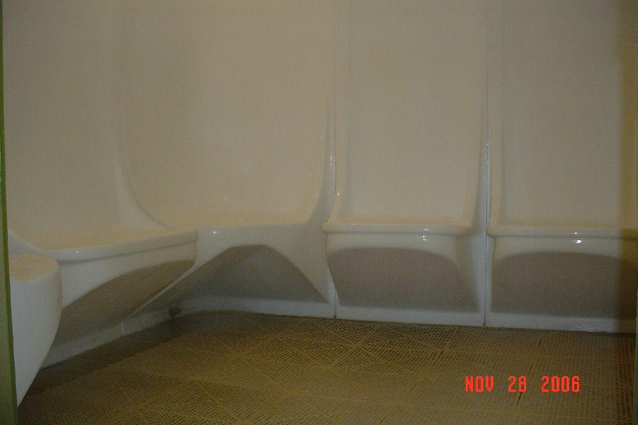 Commercial Steam Room with Acrylic Seats