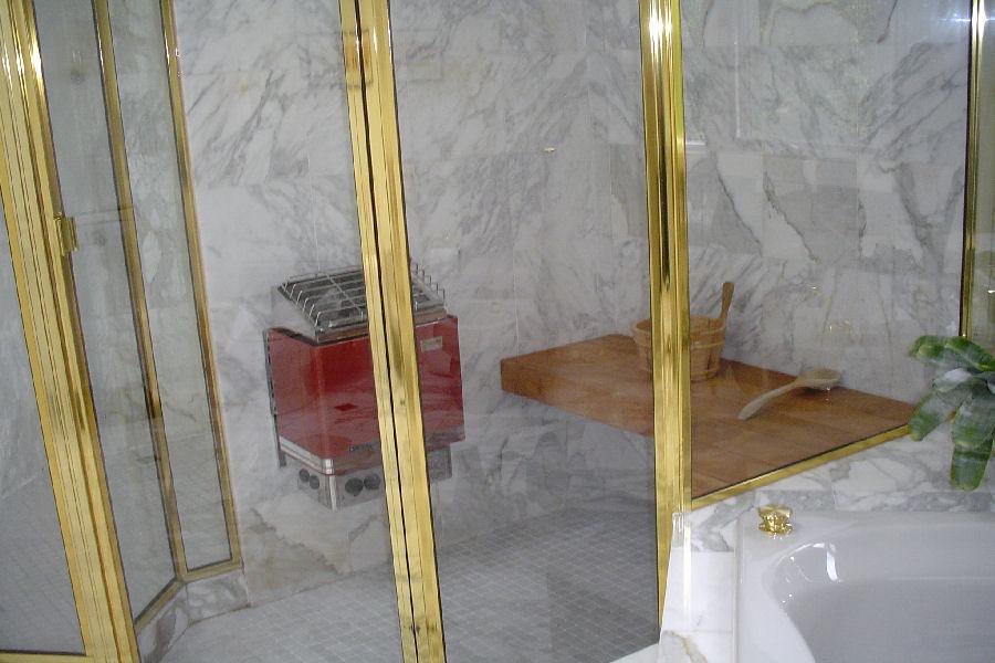Marble Sauna Room