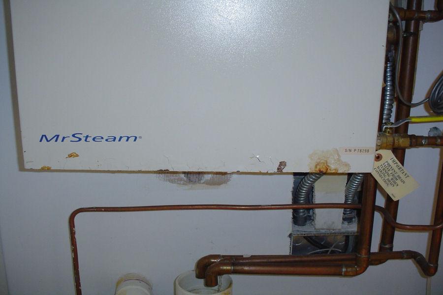 Mr Steam Steam Generator Casing Beginning To Rust