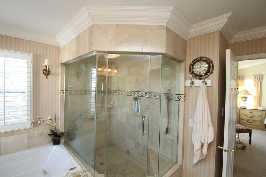 Roma Large Home Steam Shower with Frameless Doors