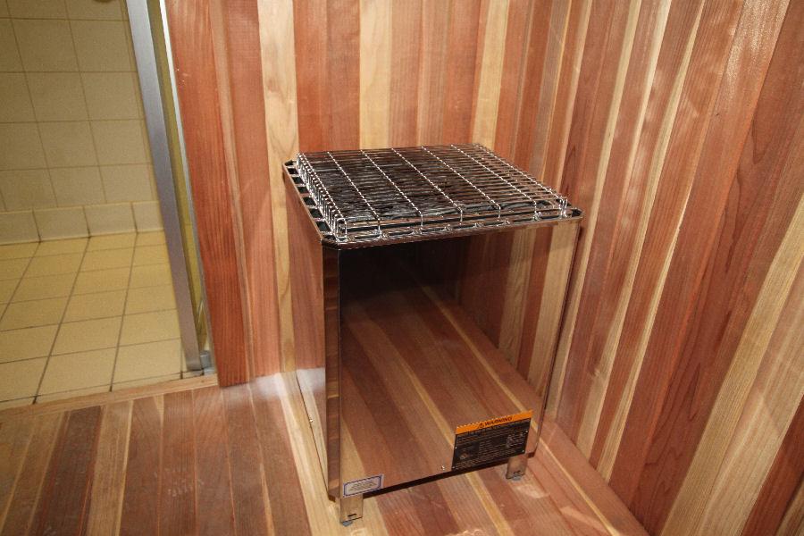 Sauna Heater Missing Guard Rail