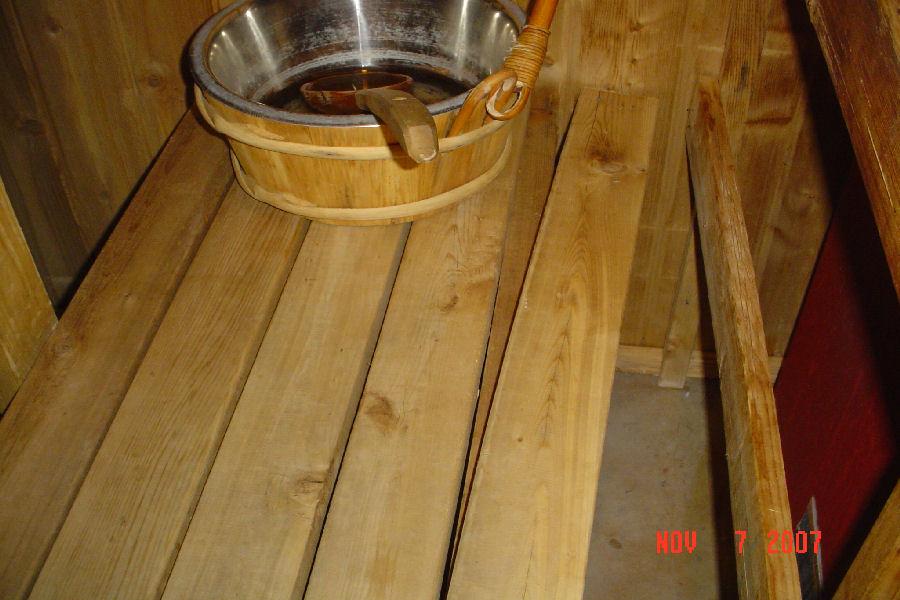 Sauna Room Boards Coming Loose