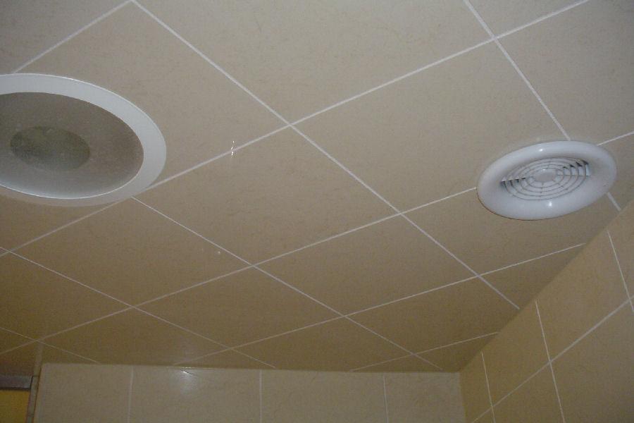 Steam Room Ventilation with a Bath Fan
