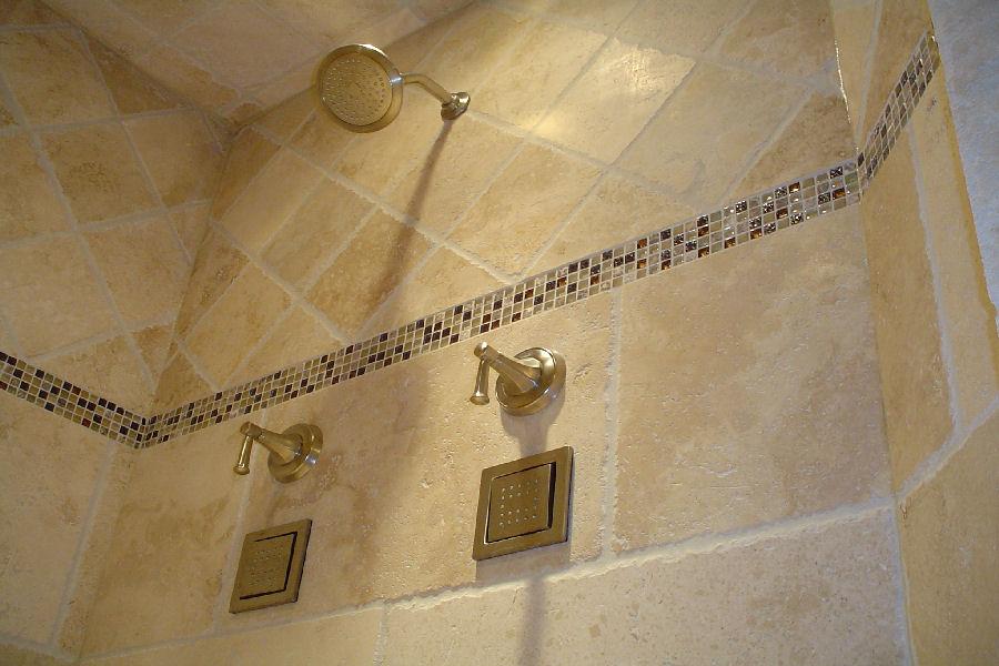 Steam Room with Water Tiles
