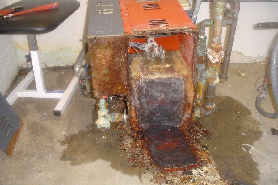 Steamist Steam Generator Tank Fell Out Due To Rust HC series