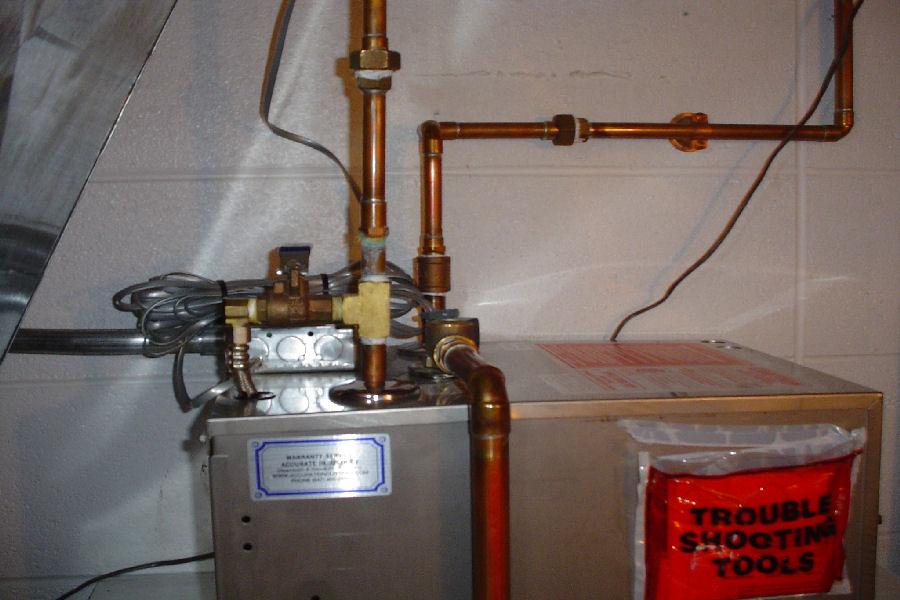 ThermaSol Good Install of a Steam Generator
