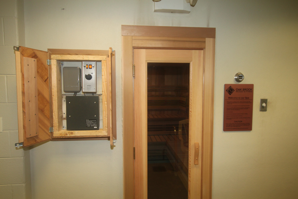 Custom Made Secure Sauna Contactor and Control Box