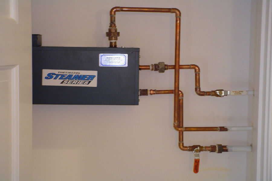 ThermaSol Nice Install of a Steam Generator TS Series