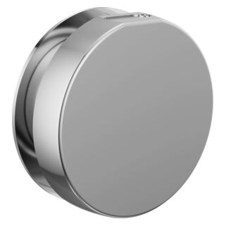 Brizo Mystix Contemporary Round Steam Head With Reservoir Lumicoat Polished Chrome
