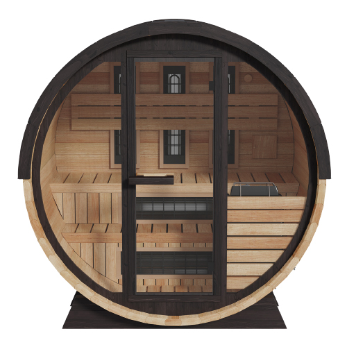 Finnmark FD7 Infrared Sauna Barrel Front