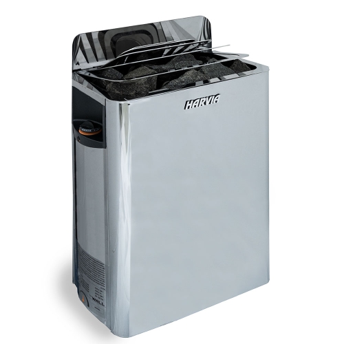 Harvia The Wall Sauna Heater Stainless Steel