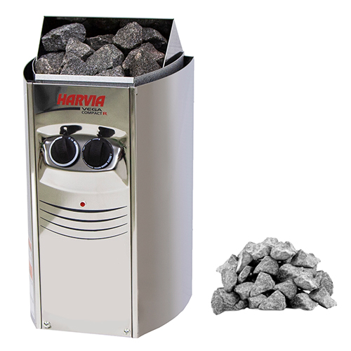 Harvia Vega Compact Sauna Heater Package