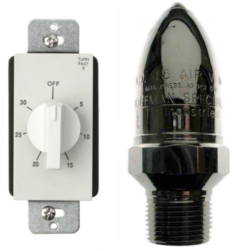 Mr.Steam 30 Minute Timer with Plate and Steam Vent 104327B