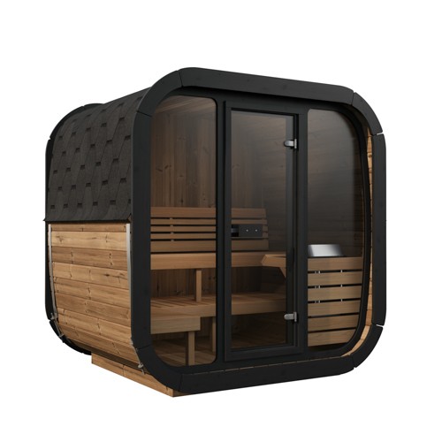 SaunaLife Cube Luxury CL5G Outdoor Home Sauna Kit