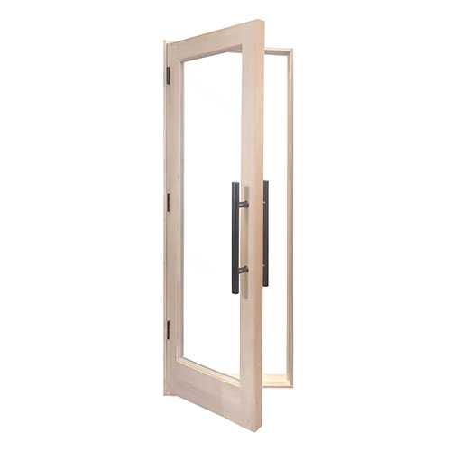 PROSAUNAS Sauna Door, Douglas Fir, 24" x 80"