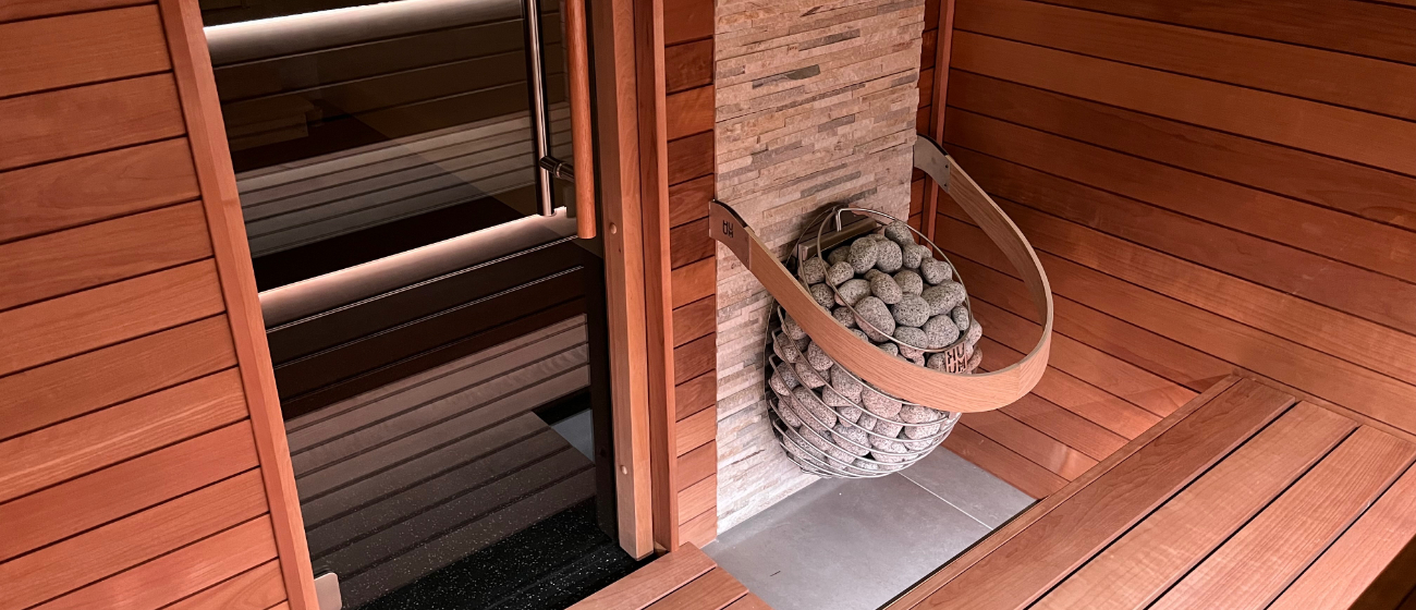 Custom-Cut Home Sauna