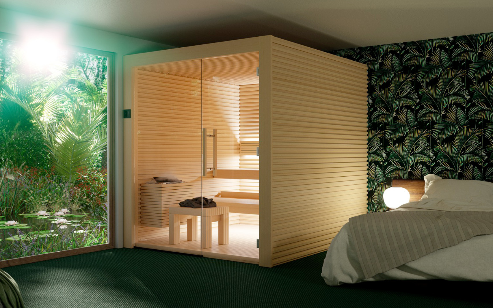 Auroom Nativa indoor sauna
