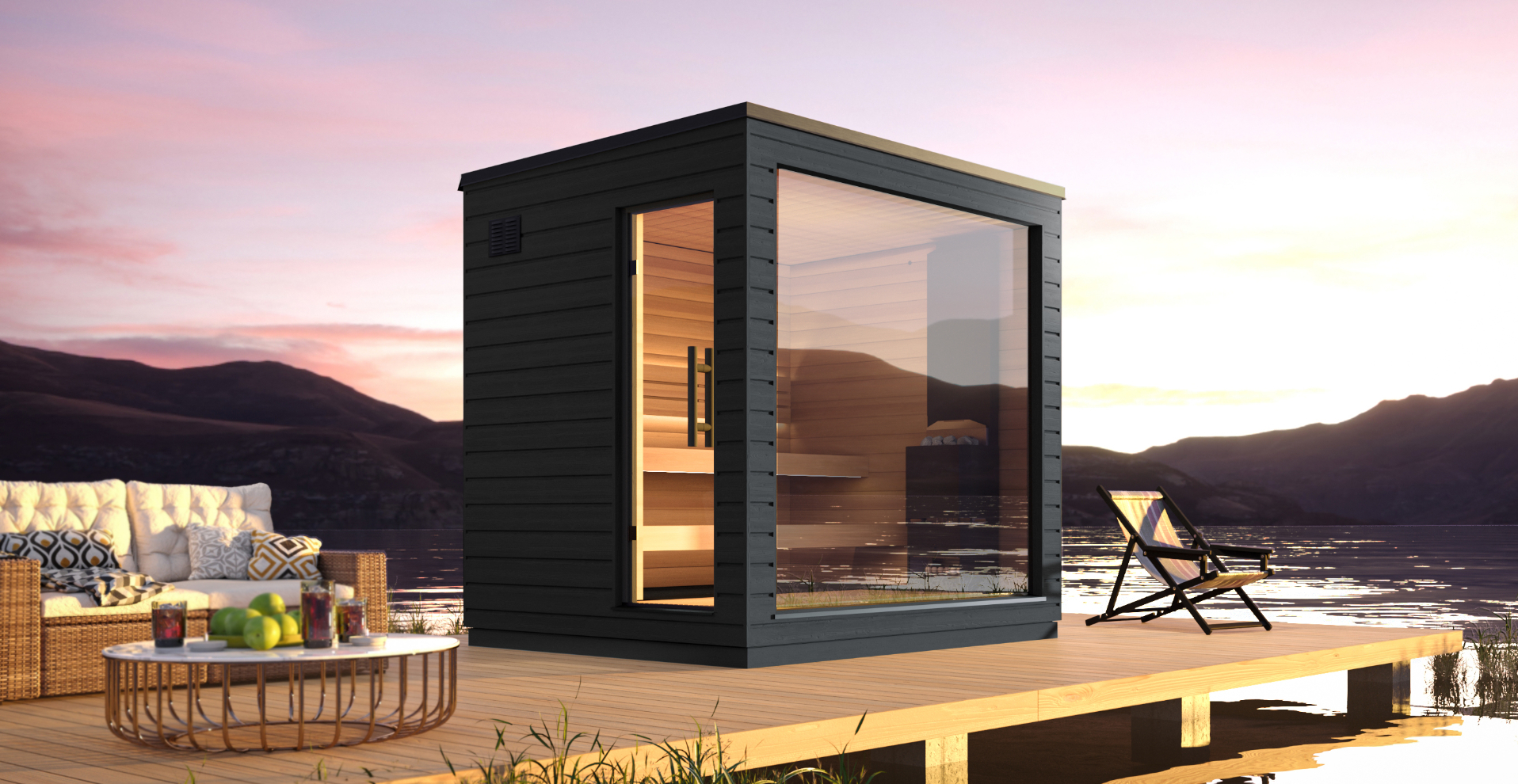 Outdoor Home Saunas by SaunaLife