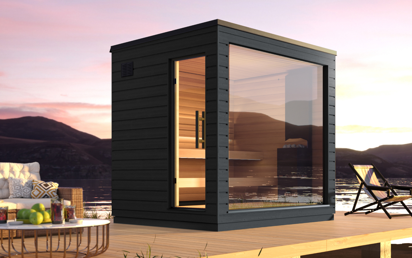 Model G6 Outdoor Home Sauna by SaunaLife