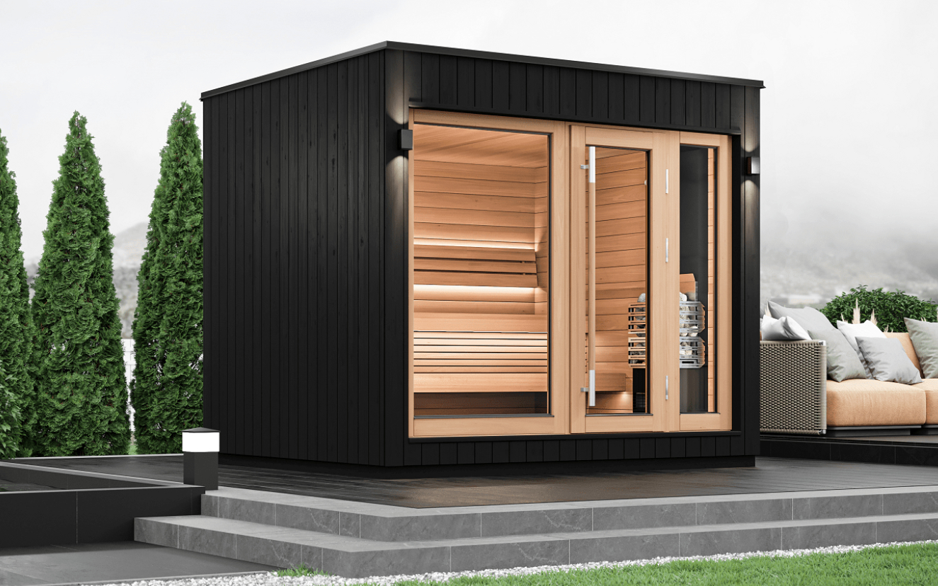 Model G7 Outdoor Sauna Room