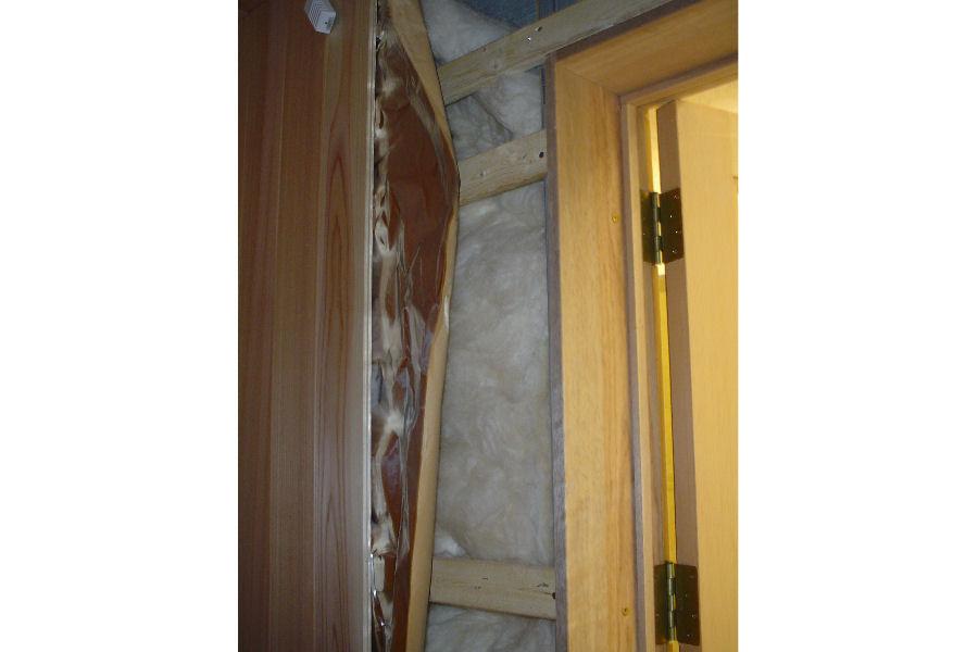 Rough-in Layers For Sauna Room
