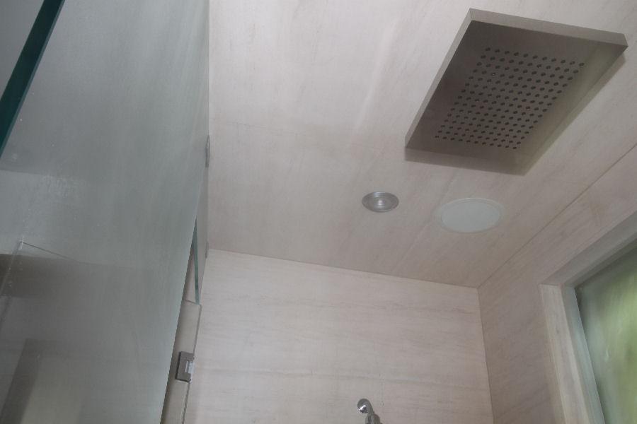 Square Flush Mounted Rain Shower Head