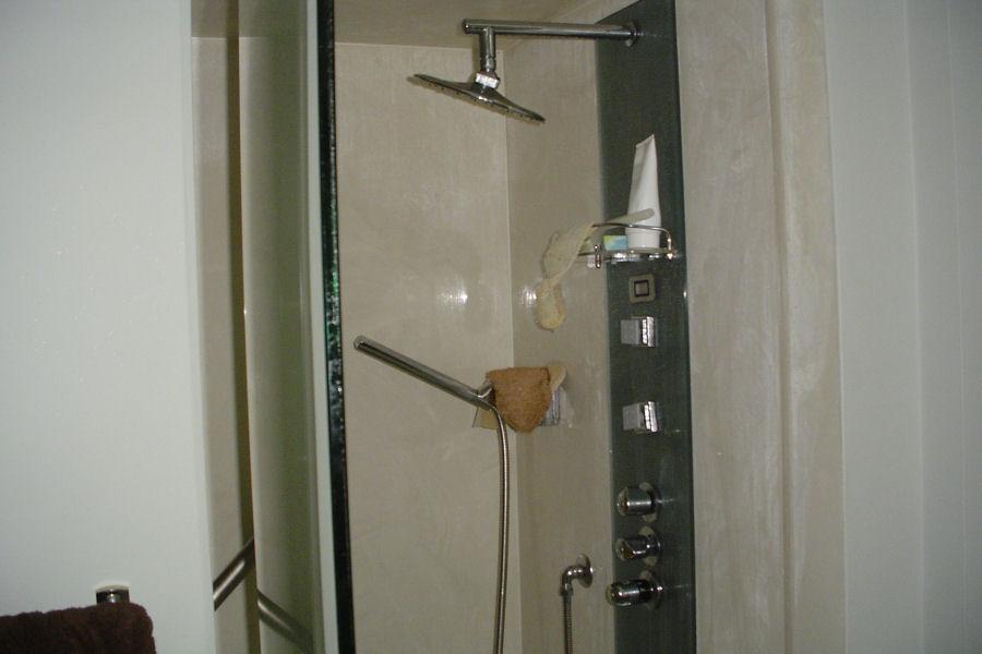 Steam Room with A Shower Tower