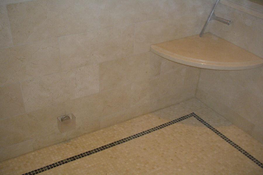 Steamist Steam Shower with Marble Bench
