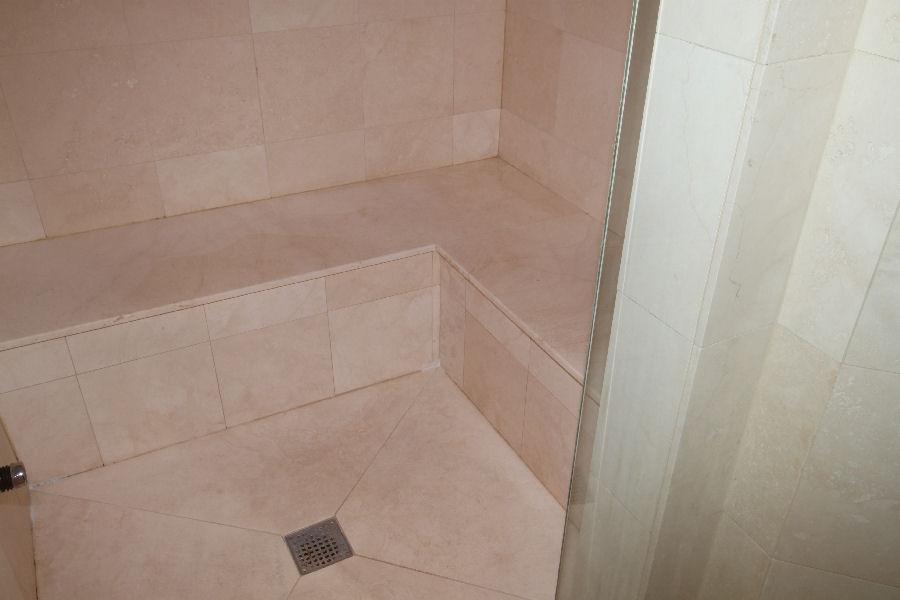 Tiled L Shaped with Flat Surface