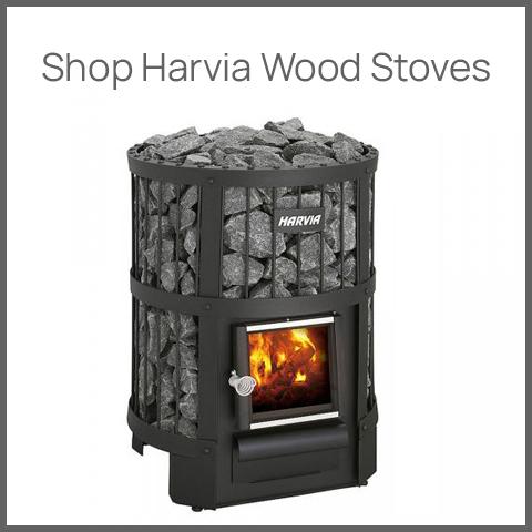 Harvia Wood-Fired Sauna Stoves