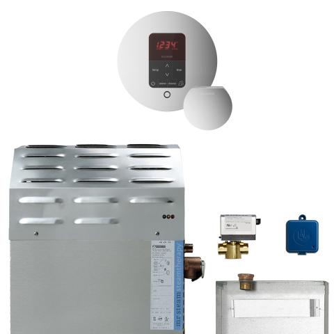 MrSteam-Super-Butler-12kW-Steam-Shower-Generator-Package-iTempoPlus-Round-Polished-Chrome-Image