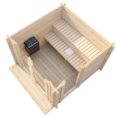 SaunaLife-outdoor-DIY-Sauna-G4-top-interior-image