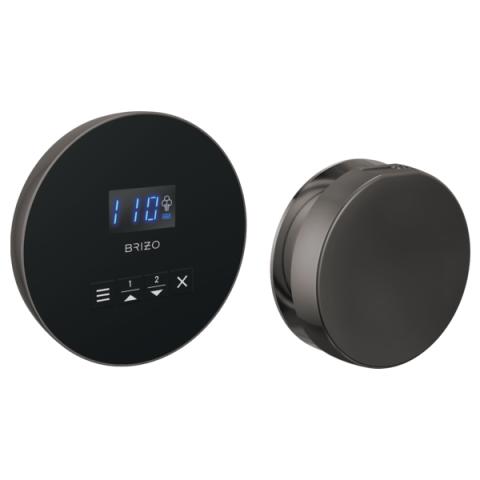 Brizo Mystix Round Control and Round Steam Head Set