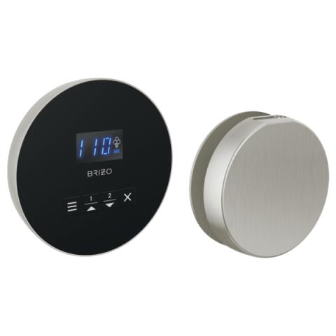 Brizo Mystix Round Control and Round Steam Head Set