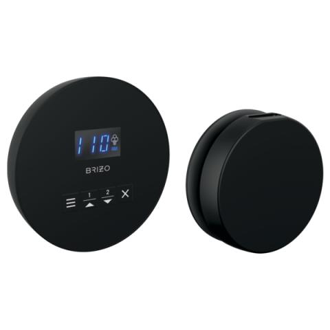 Brizo Mystix Round Control and Round Steam Head Set