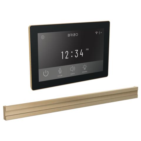 Brizo Mystix Digital Control and Bilateral Steam Head Set