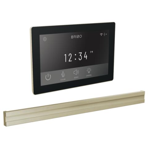 Brizo Mystix Digital Control and Bilateral Steam Head Set