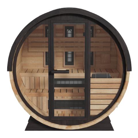 Finnmark FD7 Infrared Sauna Barrel Front