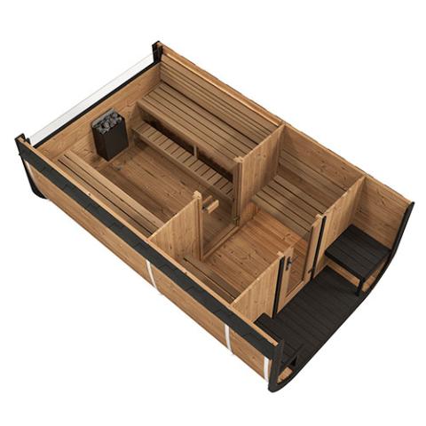 SaunaLife CL12GCP Cube Sauna 5