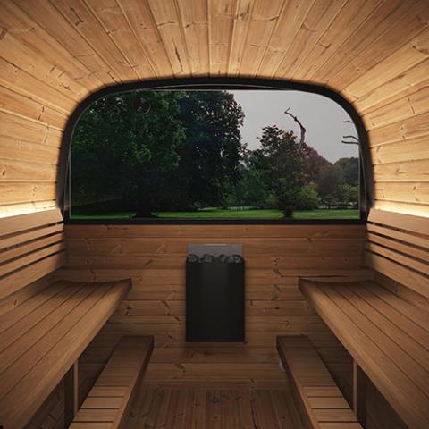 SaunaLife CL12GCP Cube Sauna 6