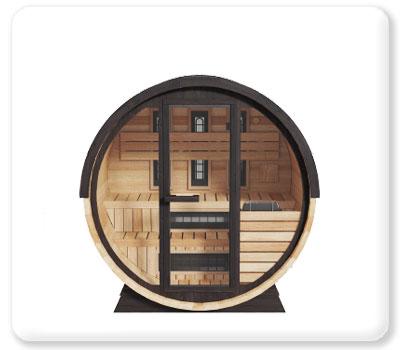 Infrared Outdoor Sauna Barrel Kits