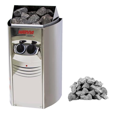 Harvia Vega Compact Sauna Heater Package