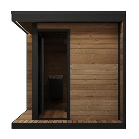 SaunaLife GL6 Modern Outdoor Sauna Kit R