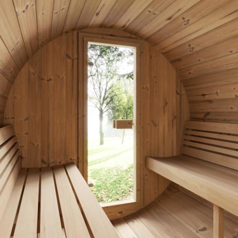 SaunaLife E7 Sauna Barrel
