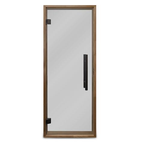PROSAUNAS Sauna Door, 24" x 73", Thermo-Aspen frame, tinted glass